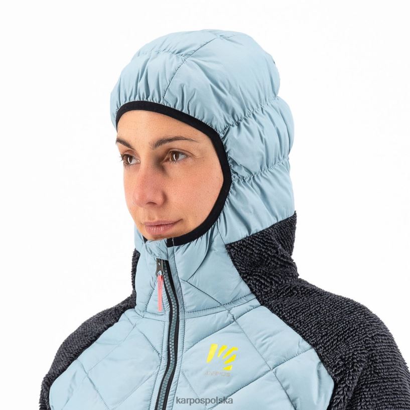 kurtka | zakurzony niebieski/czarny 40266X1055 kobiety Karpos marmarole w kurtce