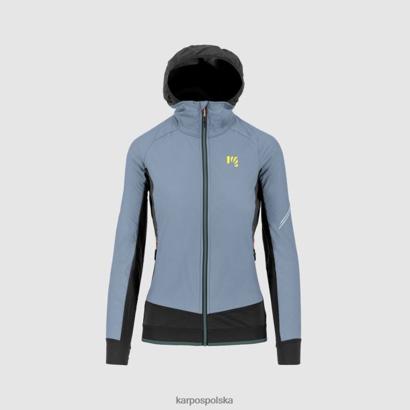 kurtka | zakurzony niebieski/czarny 40266X1089 kobiety Karpos lavaredo zimowa kurtka