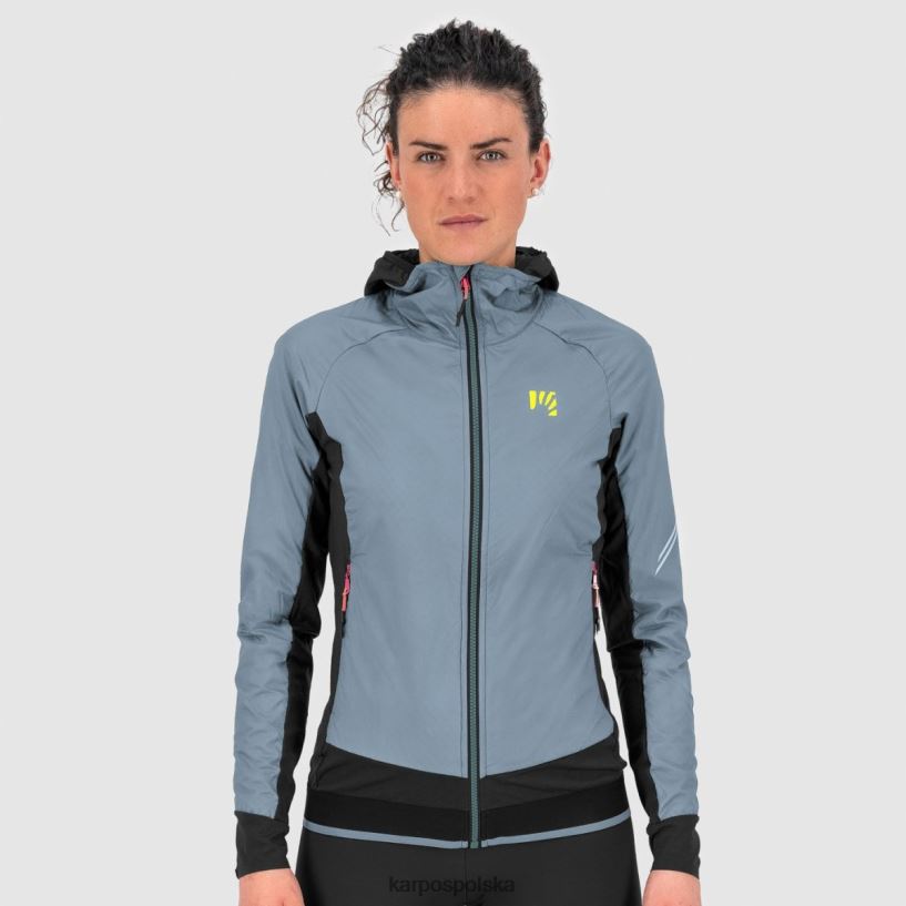 kurtka | zakurzony niebieski/czarny 40266X1089 kobiety Karpos lavaredo zimowa kurtka