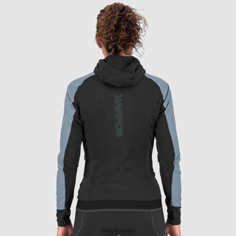 kurtka | zakurzony niebieski/czarny 40266X1089 kobiety Karpos lavaredo zimowa kurtka