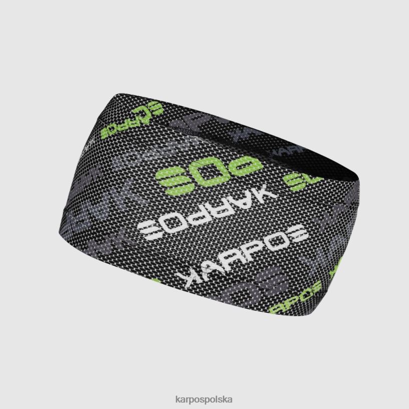 nakrycia głowy | czarny/jaśminowy 40266X801 kobiety Karpos przesunięty pałąk