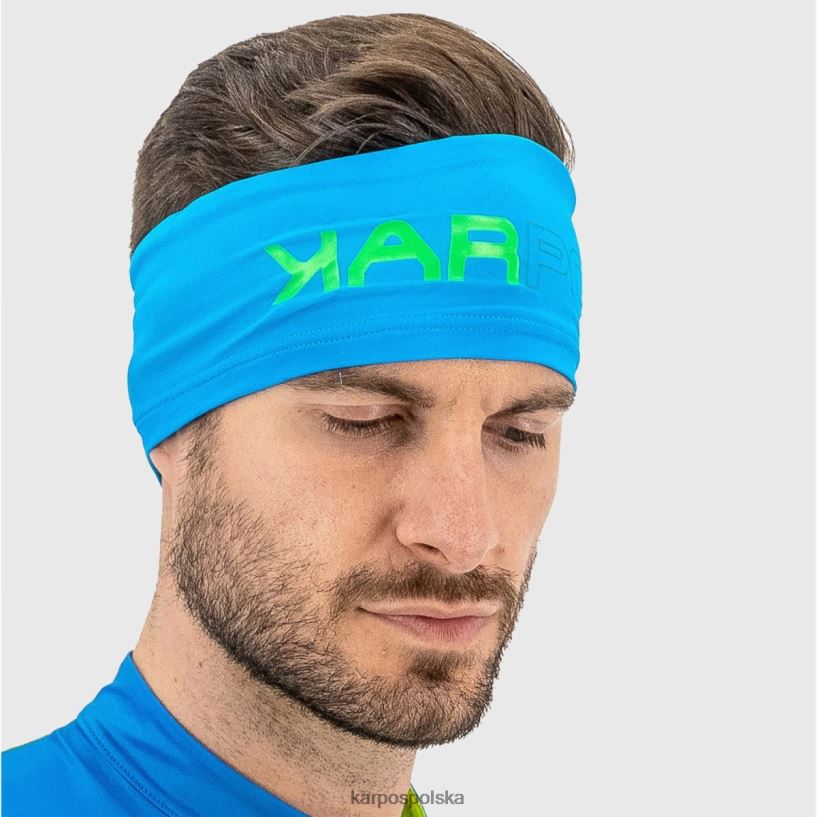 nakrycia głowy | pomarańczowy fluo/ombre b./indygo b. 40266X810 kobiety Karpos opaska cengia