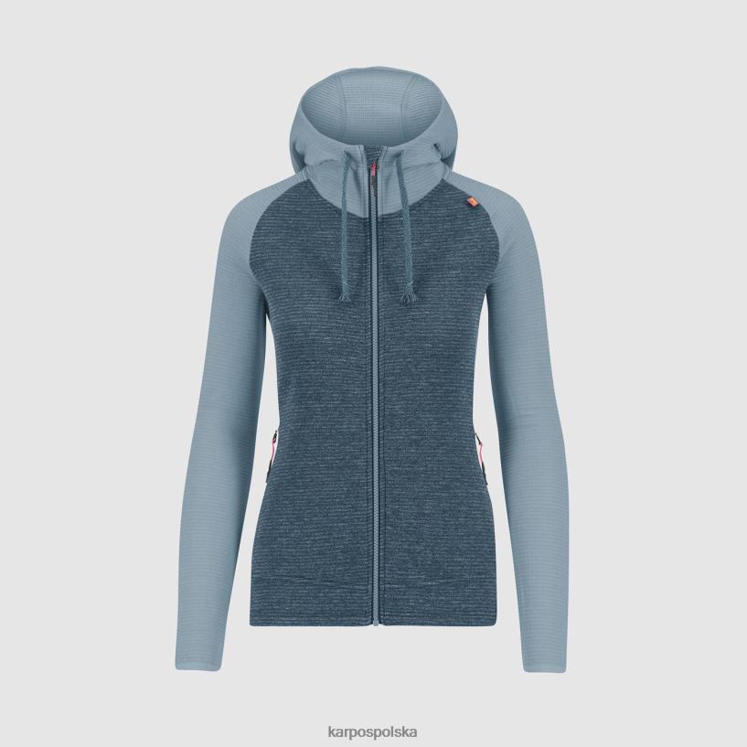 polar | Morze Beringa/górskie źródło 40266X1122 kobiety Karpos Camoscio z kapturem zapinanym na zamek