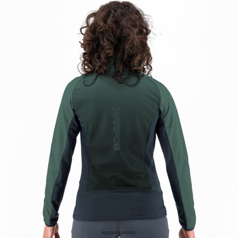 polar | atrament indyjski/zieleń dżungli 40266X1151 kobiety Karpos croderes z polarem