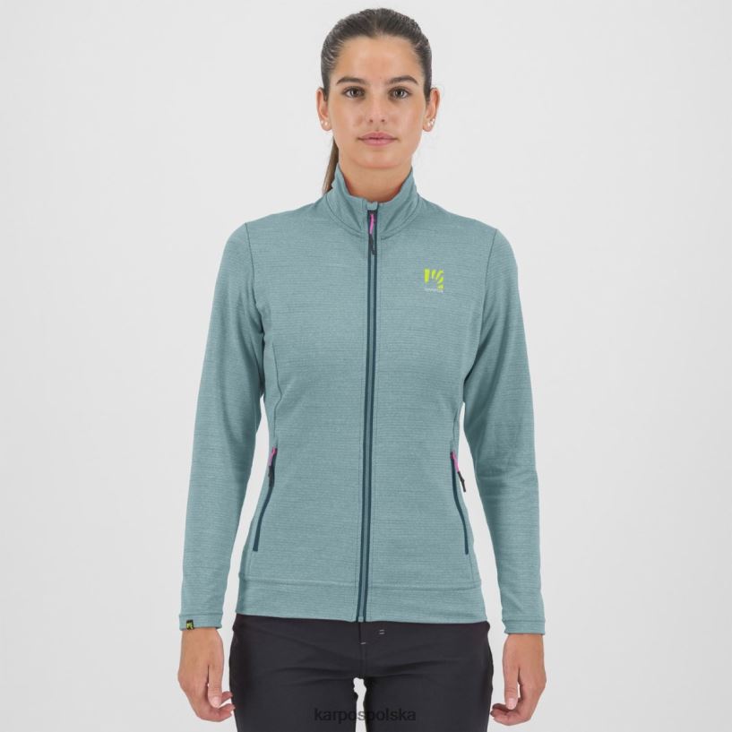 polar | błękit adriatycki 40266X1191 kobiety Karpos pomedes w koszulce ls