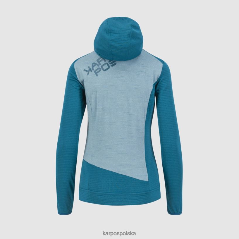 polar | błękit korsarski/adriatycki 40266X1180 kobiety Karpos nuvolau z polarem