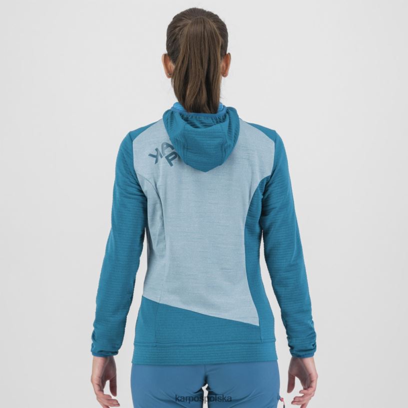 polar | błękit korsarski/adriatycki 40266X1180 kobiety Karpos nuvolau z polarem