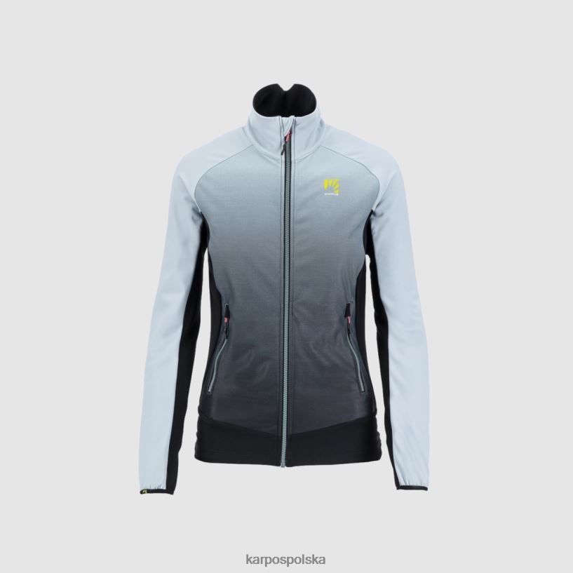 polar | czarny/przykurzony błękit 40266X1152 kobiety Karpos croderes z polarem