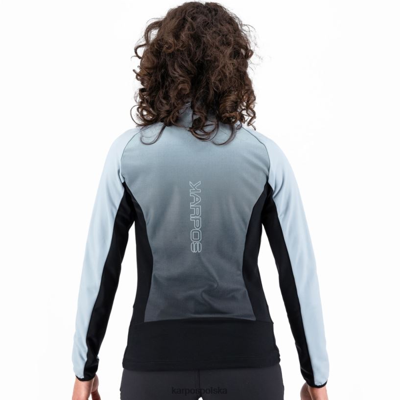 polar | czarny/przykurzony błękit 40266X1152 kobiety Karpos croderes z polarem