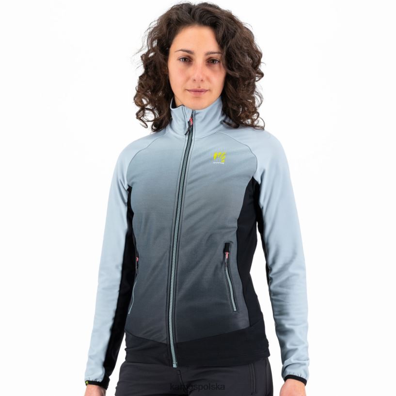 polar | czarny/przykurzony błękit 40266X1152 kobiety Karpos croderes z polarem