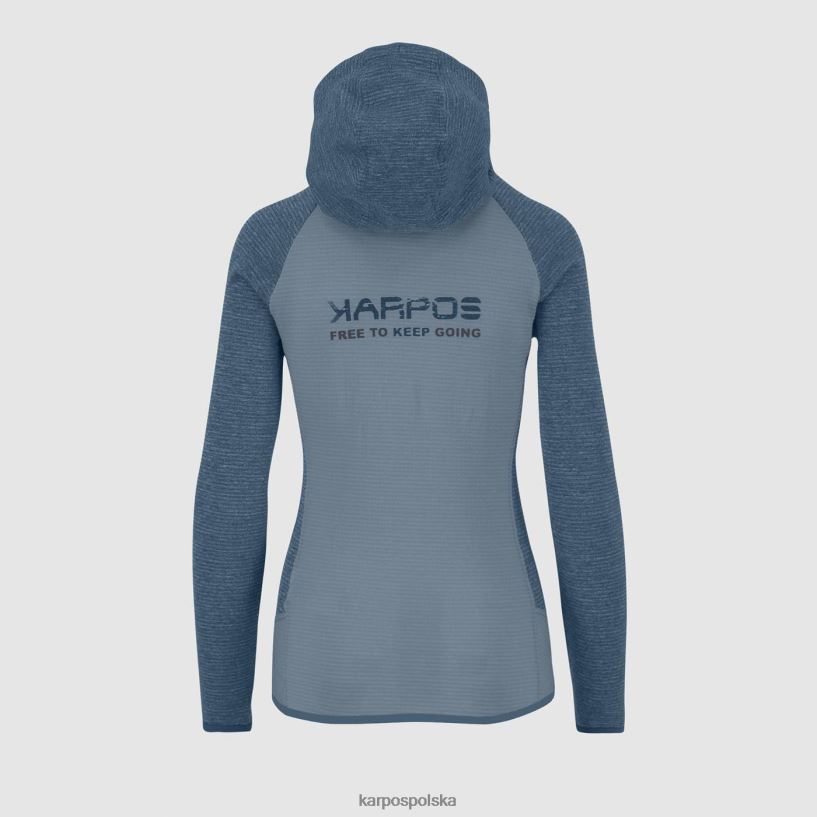 polar | górskie źródło/morze Beringa 40266X1175 kobiety Karpos bluza z kapturem