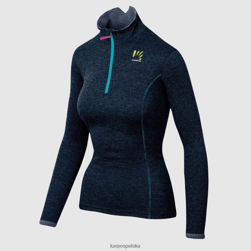 polar | kapitan nieba 40266X1206 kobiety Karpos pizzocco z zamkiem do połowy