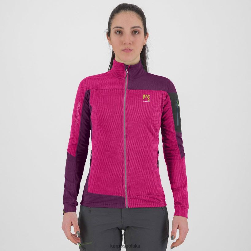 polar | różowy/boysenberry 40266X1128 kobiety Karpos cherz w polarze