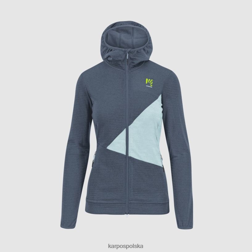 polar | vintage indygo/akwamaryna 40266X1181 kobiety Karpos nuvolau z polarem