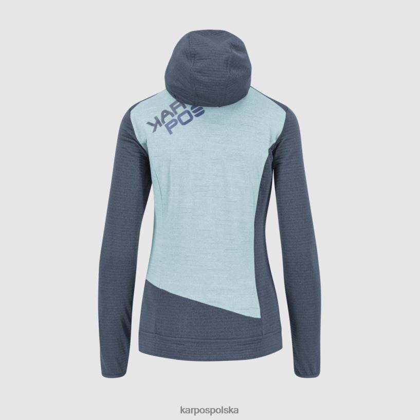 polar | vintage indygo/akwamaryna 40266X1181 kobiety Karpos nuvolau z polarem