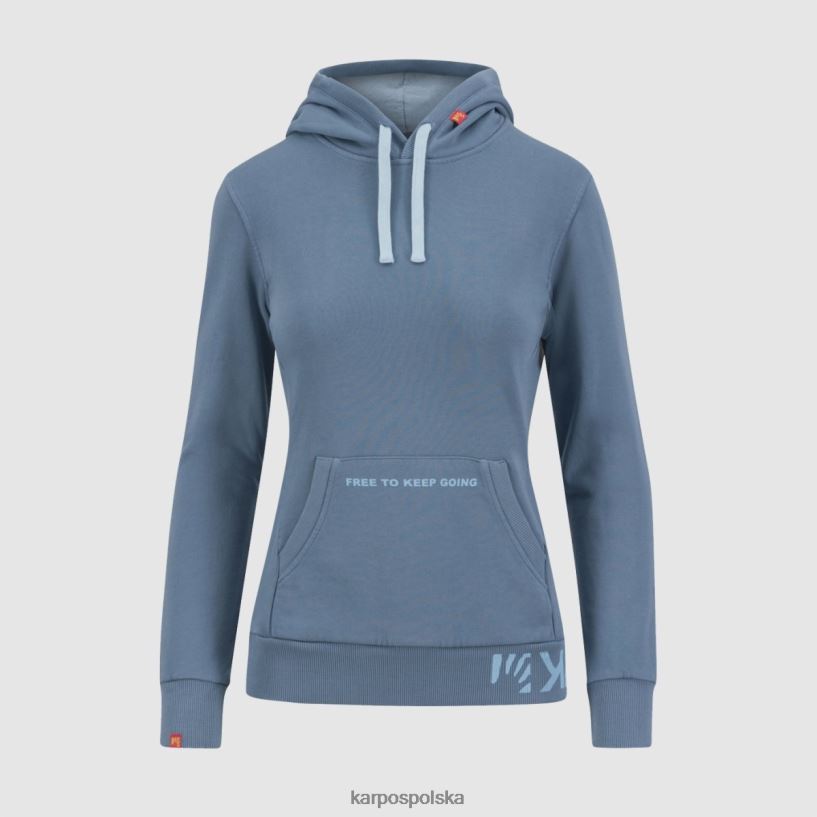 polar | wiosenne jezioro 40266X1188 kobiety Karpos Picchio w bluzie z kapturem