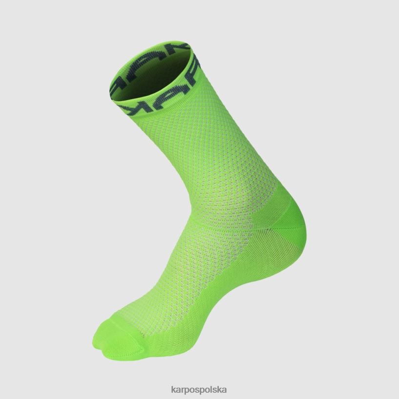 skarpetka | zielony fluo/hydr 40266X935 kobiety Karpos szybka skarpeta