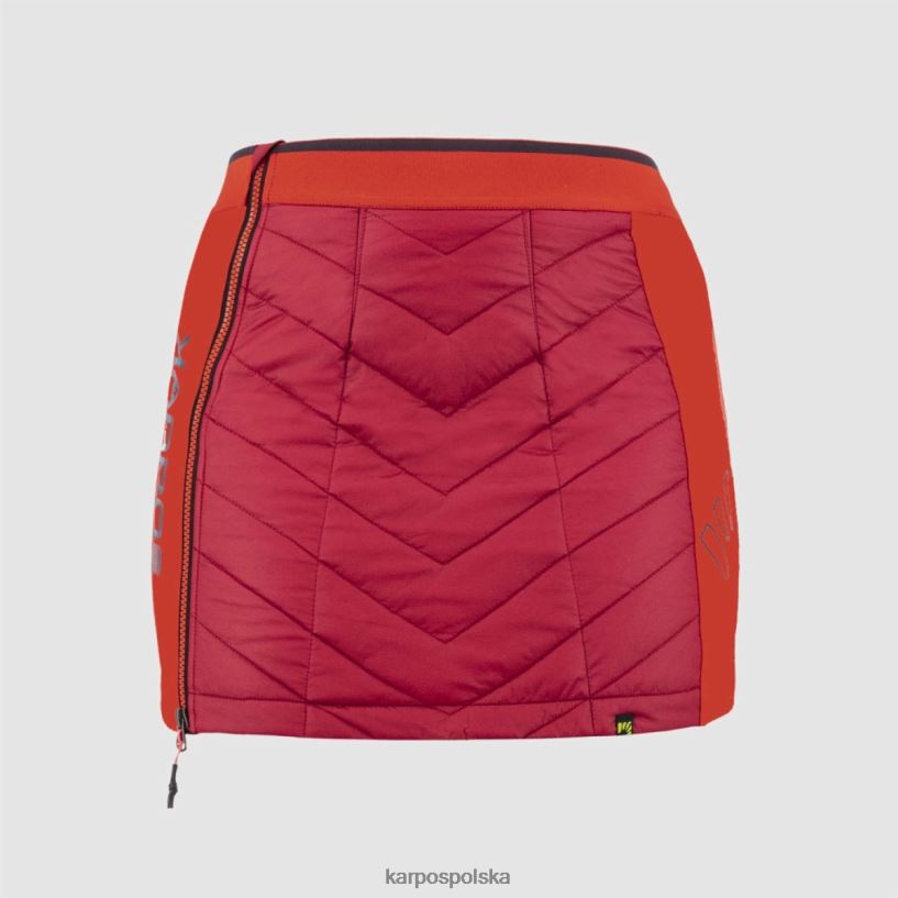 krótki | błazna czerwień/poinsecja 40266X1548 kobiety Karpos alagna plus evo w spódnicy
