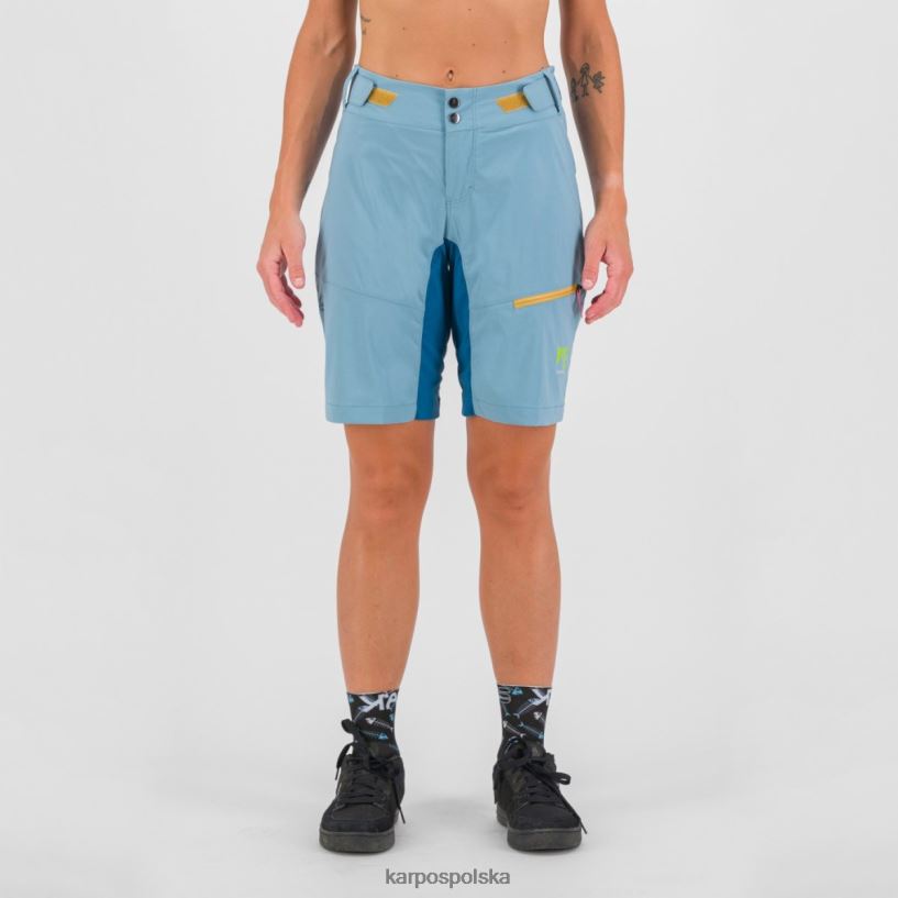 krótki | błękit Adriatyku/korsarz 40266X1578 kobiety Karpos val viola w krótkich