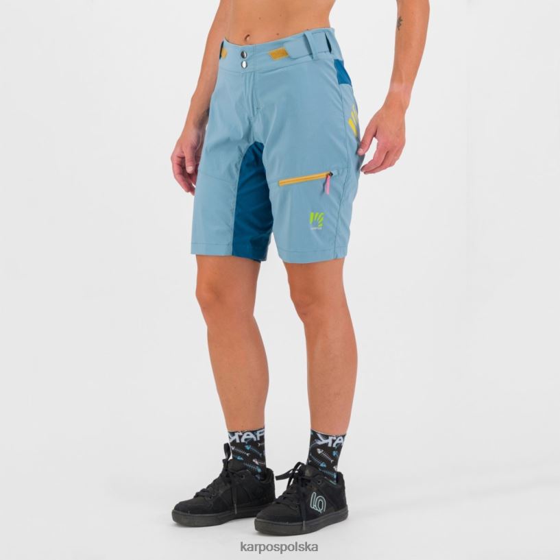 krótki | błękit Adriatyku/korsarz 40266X1578 kobiety Karpos val viola w krótkich