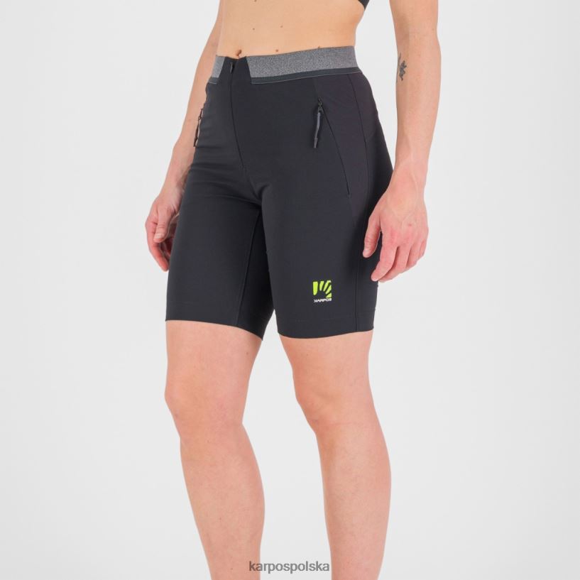 krótki | czarny/ciemnoszary 40266X1562 kobiety Karpos tre cime na Bermudach