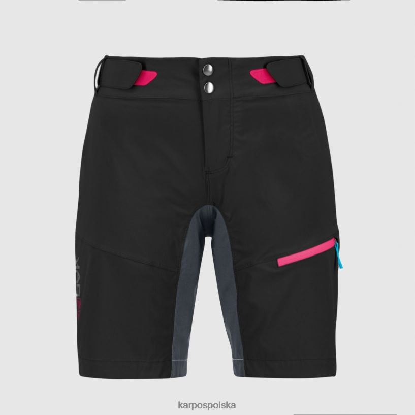 krótki | czarny/ciemnoszary 40266X1580 kobiety Karpos val viola w krótkich