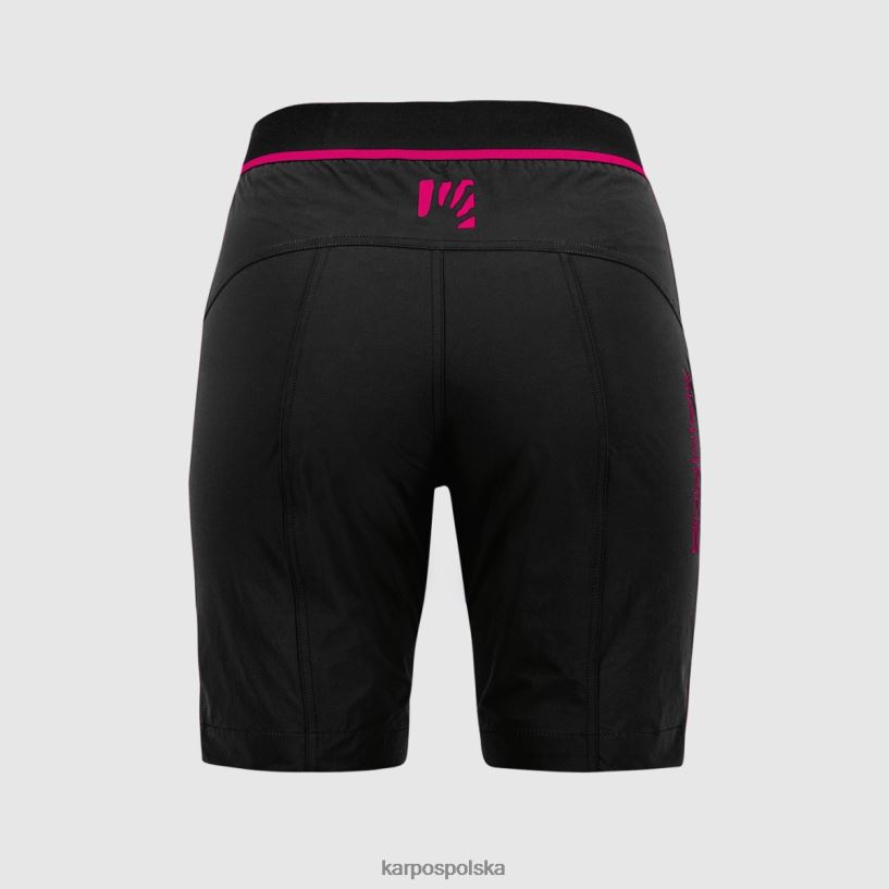 krótki | czarny/insynuacja 40266X1558 kobiety Karpos tre cime na Bermudach