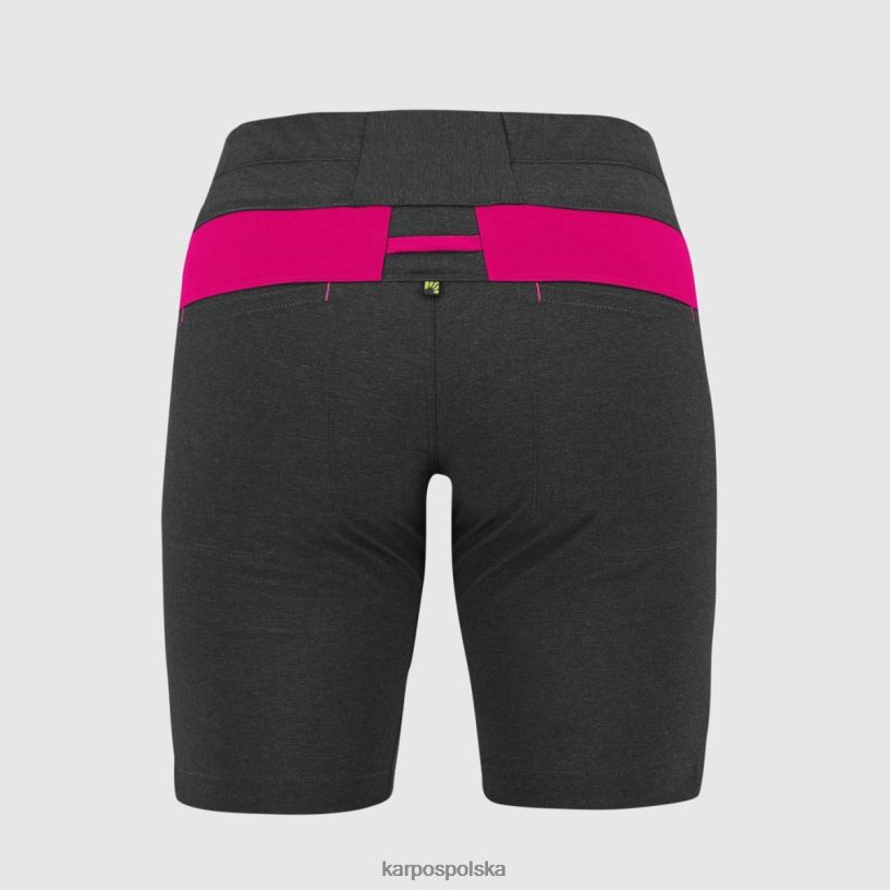 krótki | czarny/insynuacja 40266X1614 kobiety Karpos dolada na Bermudach