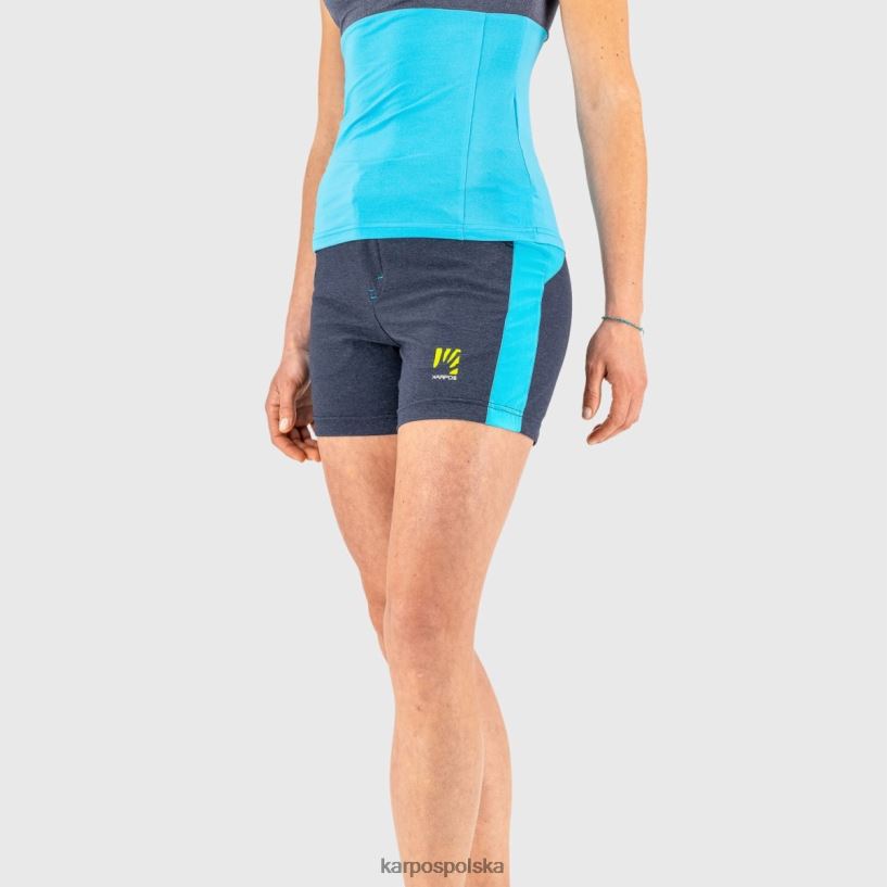 krótki | czarny/kabaret 40266X1603 kobiety Karpos Santa Croce w skrócie