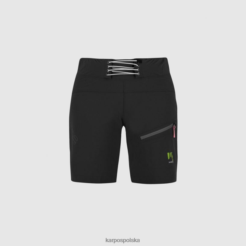 krótki | czarny/ombre niebieski 40266X1577 kobiety Karpos Val di Dentro na Bermudach