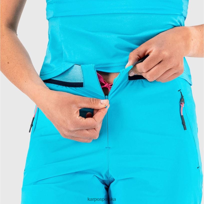 krótki | niebieski atol/kapitan nieba 40266X1561 kobiety Karpos tre cime na Bermudach