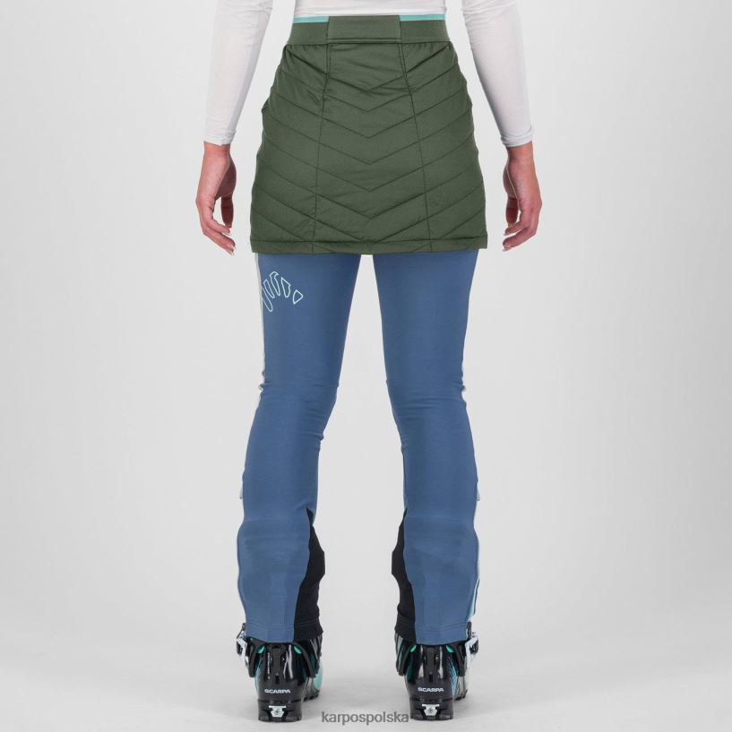 krótki | tymianek/czarny piasek 40266X1545 kobiety Karpos alagna plus evo w spódnicy