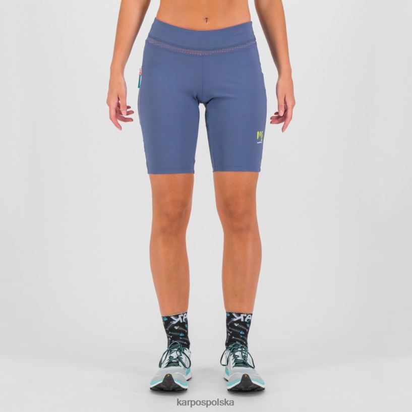krótki | vintage indygo/gorący koral 40266X1596 kobiety Karpos wyluzowany na Bermudach
