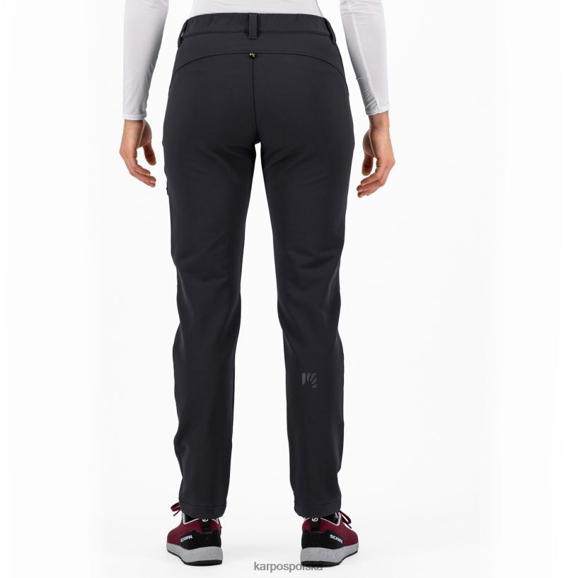 spodnie | atrament czarny/indyjski 40266X1473 kobiety Karpos jelo evo w spodniach