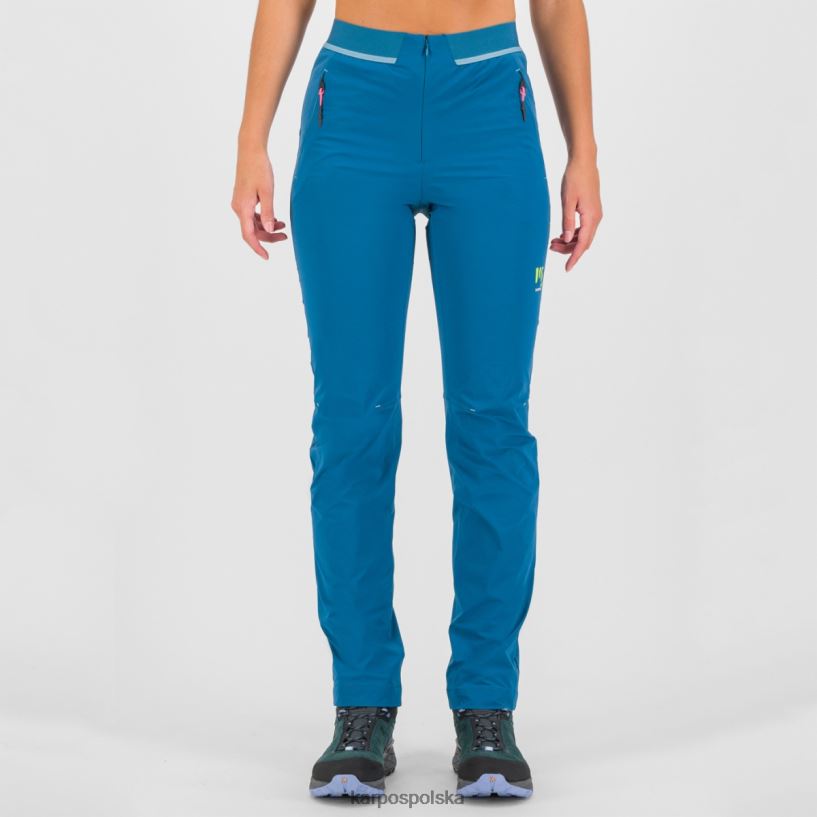 spodnie | błękit korsarski/adriatycki 40266X1482 kobiety Karpos tre cime w spodniach