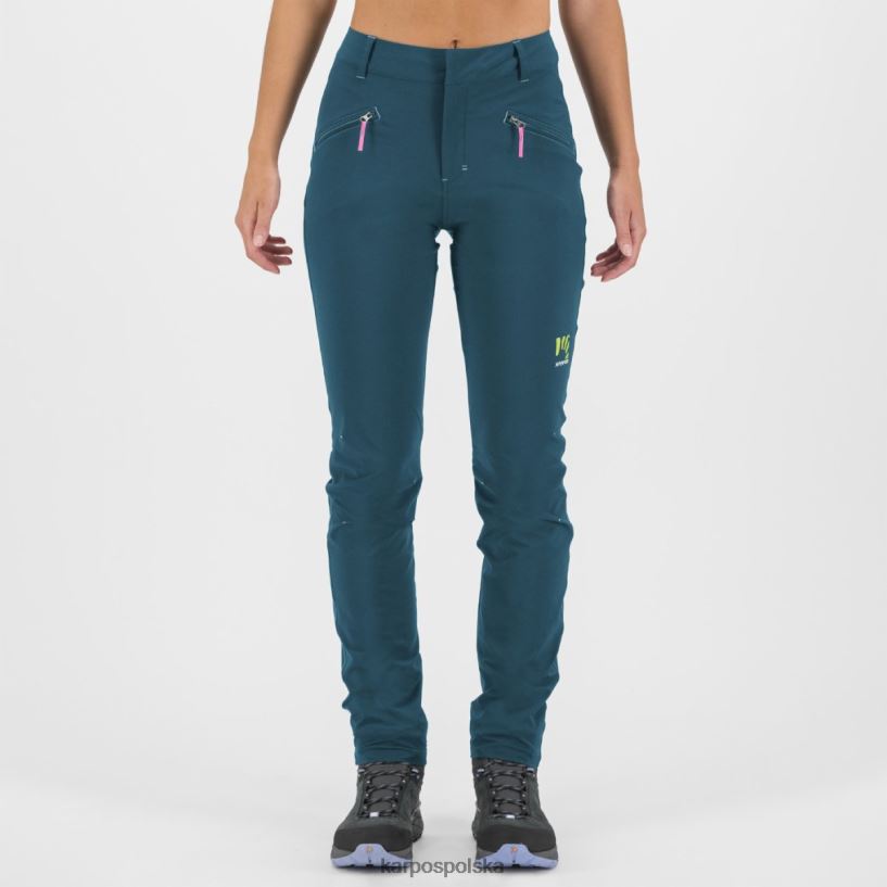 spodnie | błękit korsarski/adriatycki 40266X1513 kobiety Karpos Fantasia Evo w spodniach