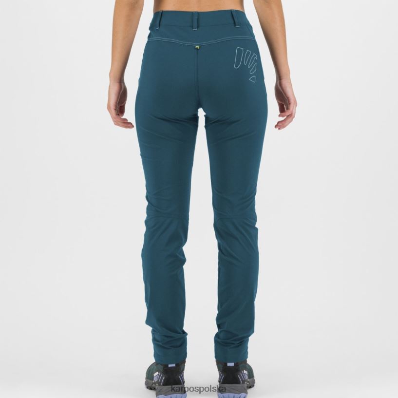 spodnie | błękit korsarski/adriatycki 40266X1513 kobiety Karpos Fantasia Evo w spodniach