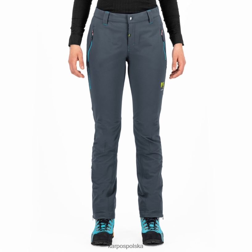 spodnie | ciemny łupek/niebieski atol 40266X1422 kobiety Karpos San Martino w spodniach