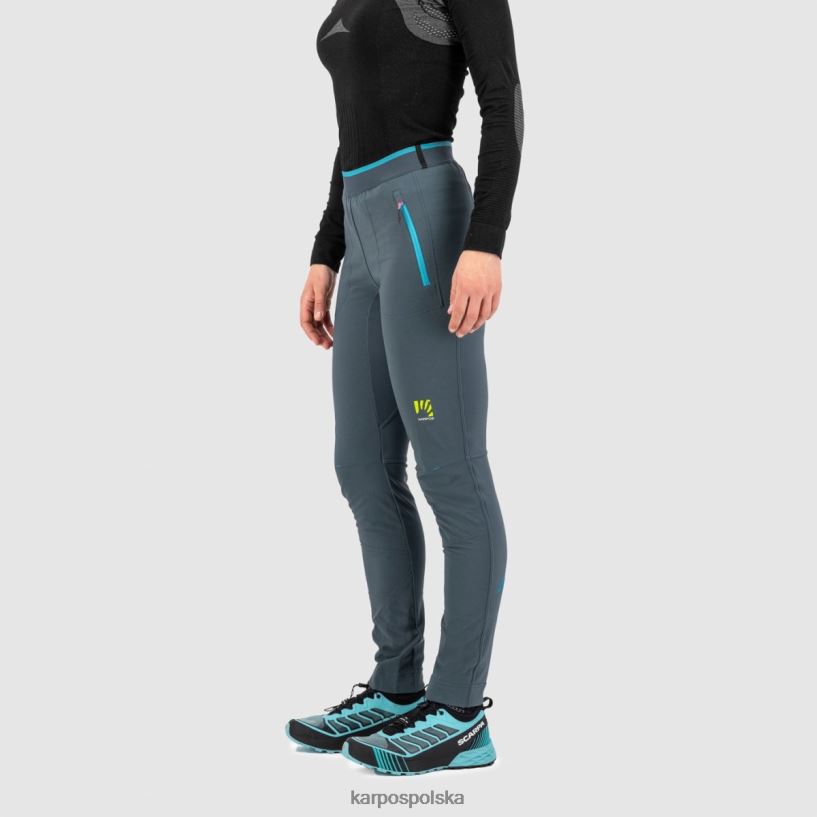 spodnie | ciemny łupek/niebieski atol 40266X1427 kobiety Karpos federa w spodniach