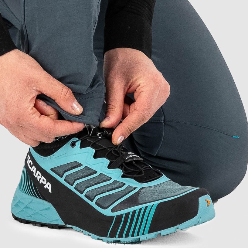 spodnie | ciemny łupek/niebieski atol 40266X1427 kobiety Karpos federa w spodniach