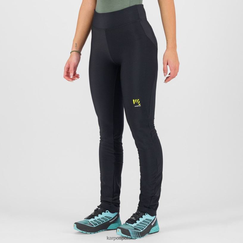 spodnie | czarno-różowe fluo 40266X1518 kobiety Karpos łatwe zimowe spodnie