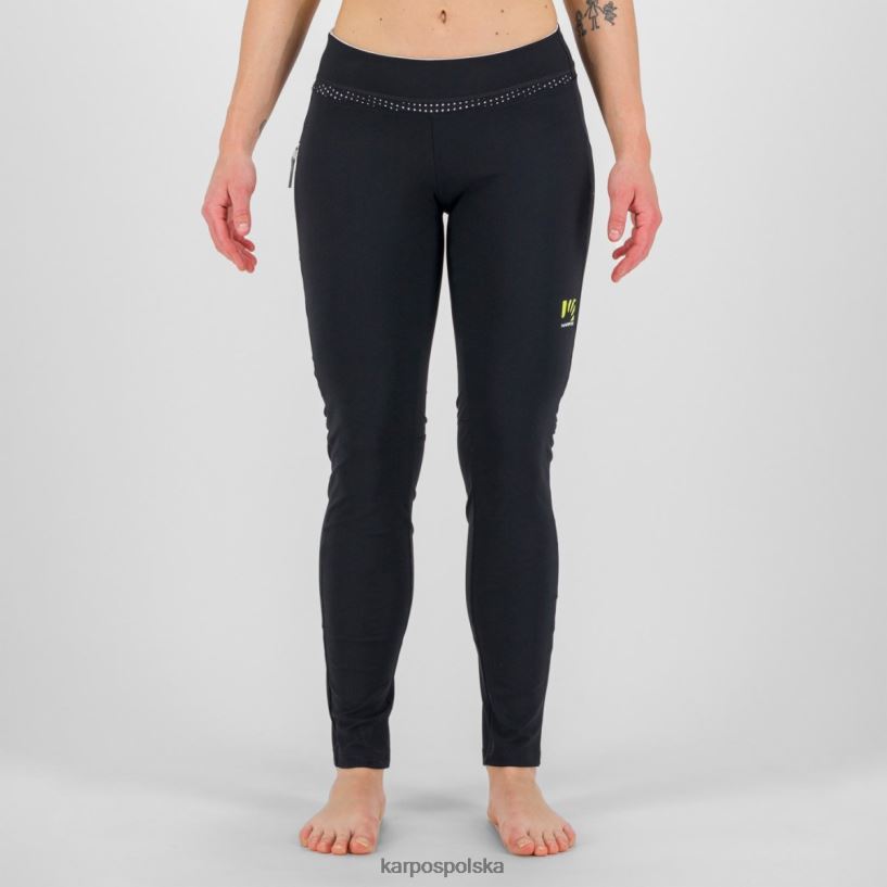 spodnie | czarny biały 40266X1533 kobiety Karpos łatwe w spodniach