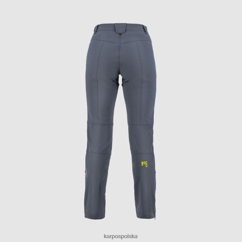 spodnie | czarny ciemnoszary 40266X1436 kobiety Karpos cevedale evo w spodniach