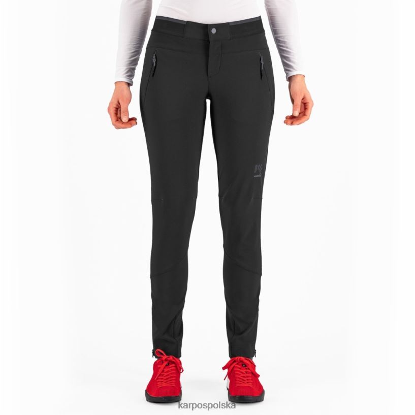 spodnie | czarny ciemnoszary 40266X1446 kobiety Karpos pietena w spodniach