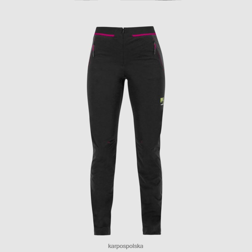 spodnie | czarny/insynuacja 40266X1483 kobiety Karpos tre cime w spodniach