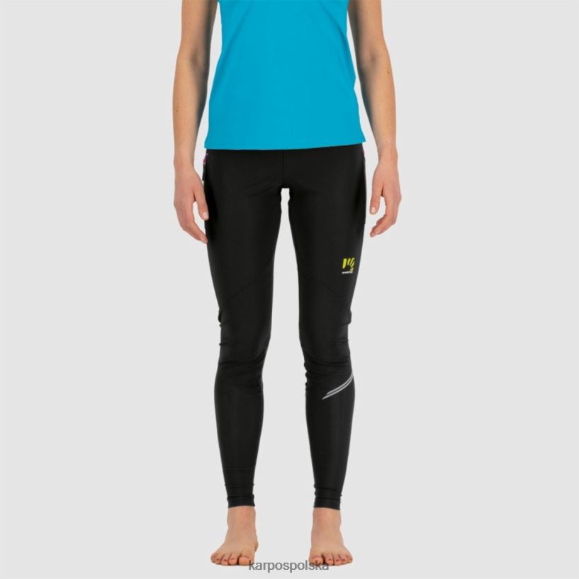 spodnie | czarny/kabaret 40266X1528 kobiety Karpos szybko w spodniach