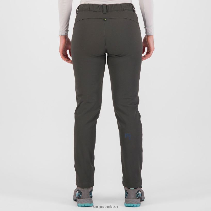 spodnie | czarny piasek 40266X1472 kobiety Karpos jelo evo w spodniach