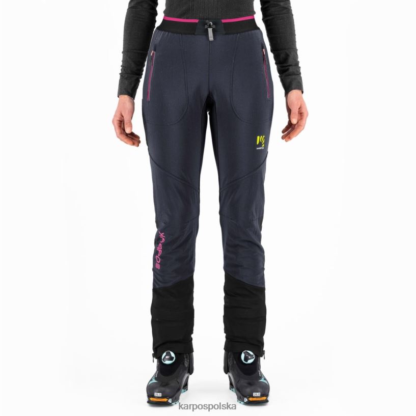 spodnie | indyjski atrament/kabaret 40266X1407 kobiety Karpos alagna plus evo w spodniach