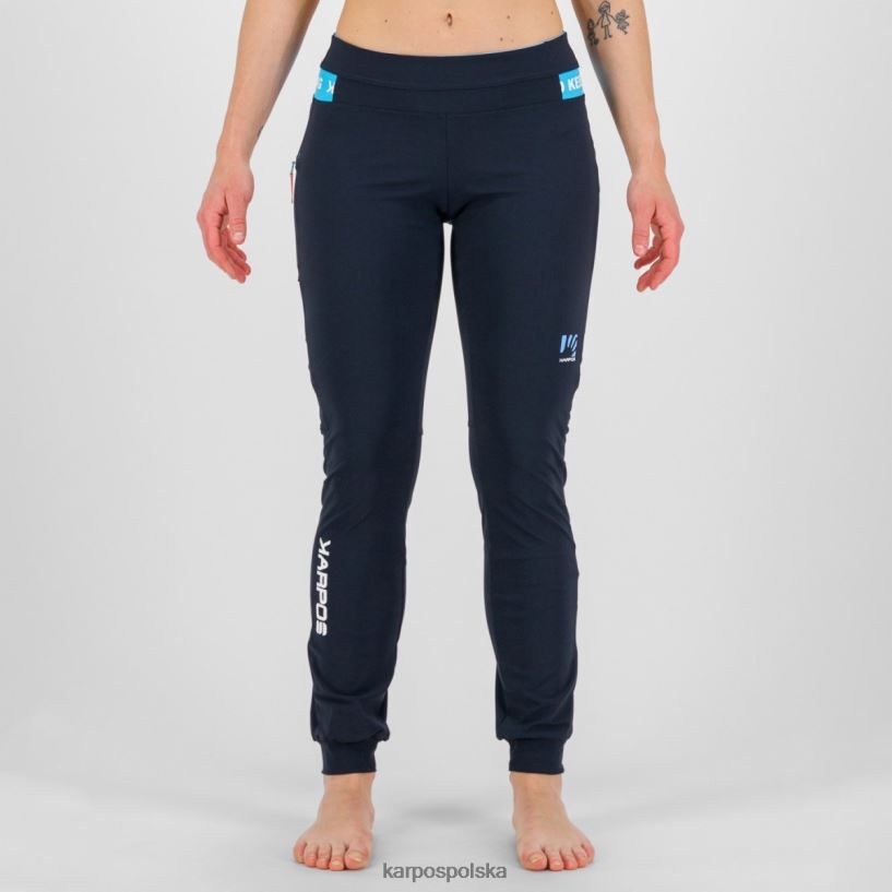 spodnie | kapitan nieba/niebieski atol 40266X1504 kobiety Karpos easyfrizz w spodniach