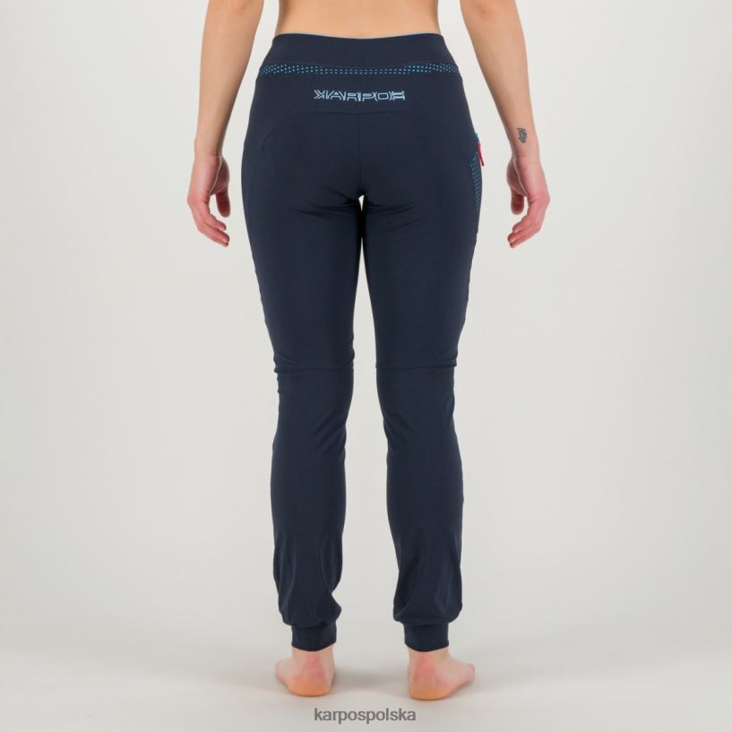 spodnie | kapitan nieba/niebieski atol 40266X1536 kobiety Karpos wyluzowany w spodniach